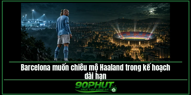 Barcelona muốn chiêu mộ Haaland cho kế hoạch tương lai Barcelona muốn chiêu mộ Haaland cho kế hoạch tương lai