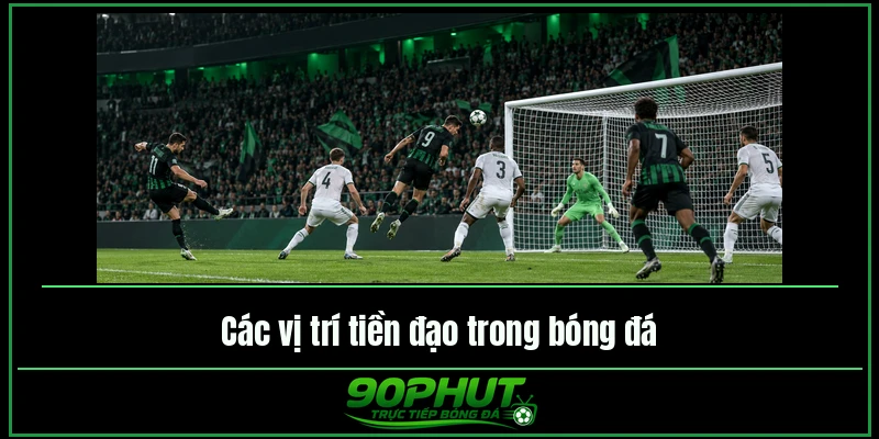 Các vị trí tiền đạo trong bóng đá Các vị trí tiền đạo trong bóng đá