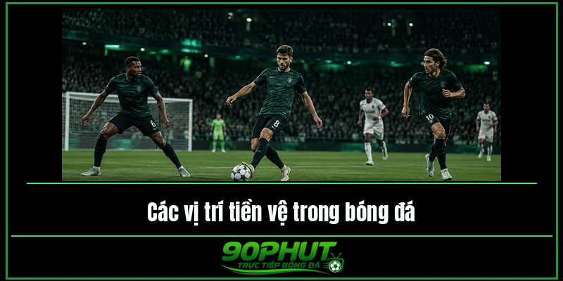 Các vị trí tiền vệ trong bóng đá Các vị trí tiền vệ trong bóng đá