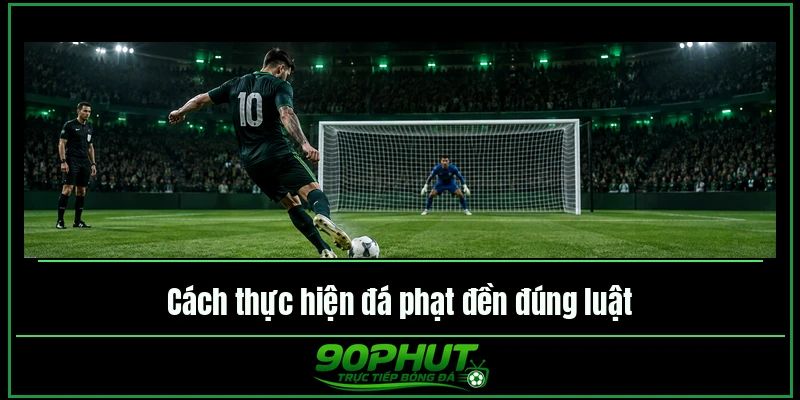 Cách thực hiện đá phạt đền đúng luật Cách thực hiện đá phạt đền đúng luật