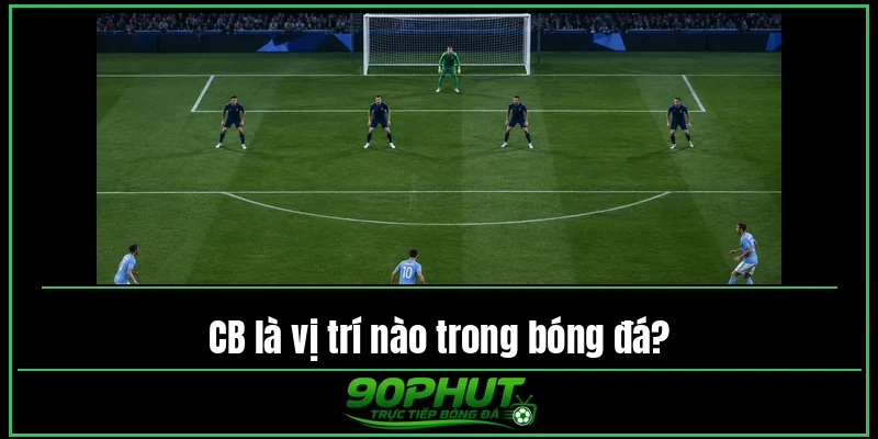 CB là vị trí nào trong bóng đá CB là vị trí nào trong bóng đá