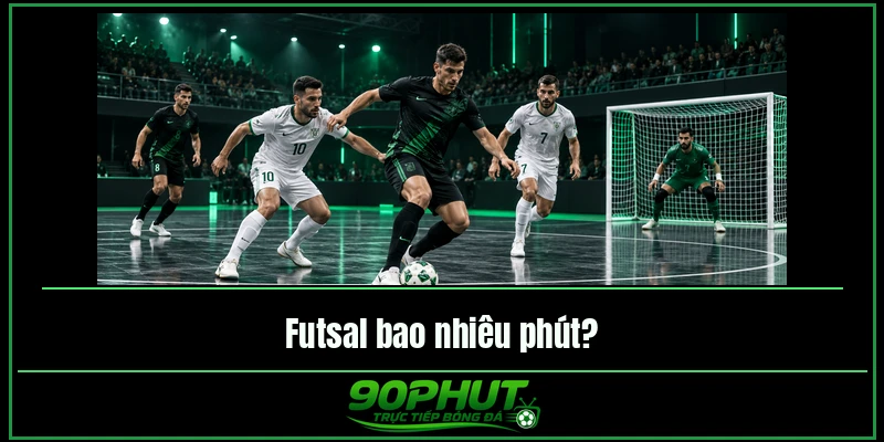 Futsal bao nhiêu phút Futsal bao nhiêu phút