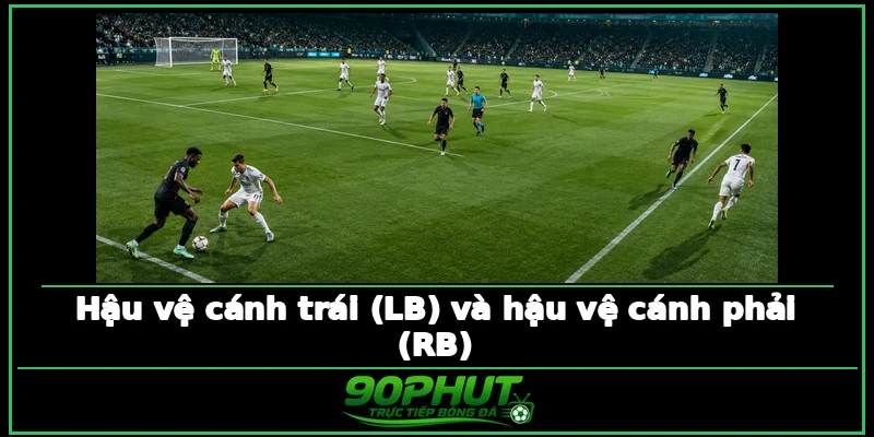 Hậu vệ cánh trái (LB) và hậu vệ cánh phải (RB) Hậu vệ cánh trái (LB) và hậu vệ cánh phải (RB)