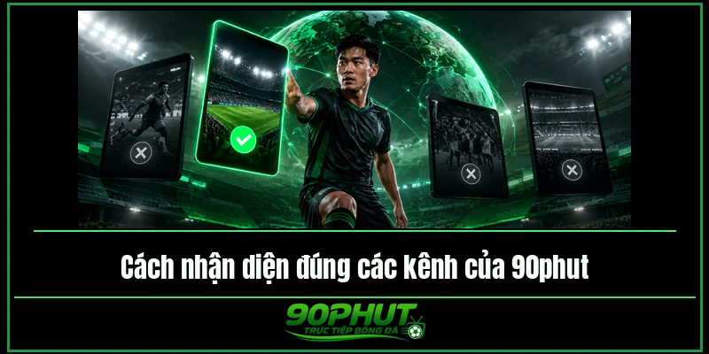 Cách nhận diện đúng các kênh của trực tiếp bóng đá 90phut Cách nhận diện đúng các kênh của trực tiếp bóng đá 90phut