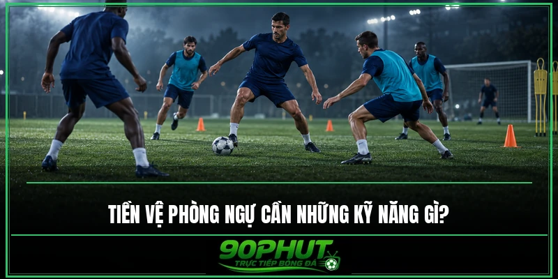 Tiền vệ phòng ngự cần những kỹ năng gì Tiền vệ phòng ngự cần những kỹ năng gì