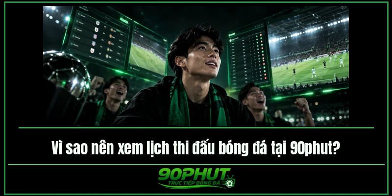 Vì sao nên xem lịch thi đấu bóng đá tại trực tiếp bóng đá 90phut Vì sao nên xem lịch thi đấu bóng đá tại trực tiếp bóng đá 90phut