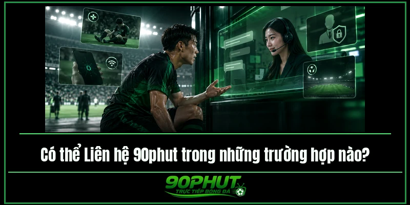 Có thể Liên hệ 90phut TV trong những trường hợp nào Có thể Liên hệ 90phut TV trong những trường hợp nào