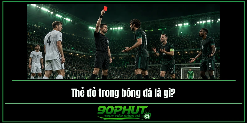 Thẻ đỏ trong bóng đá là gì Thẻ đỏ trong bóng đá là gì