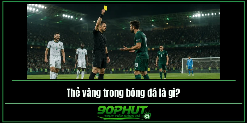 Thẻ vàng trong bóng đá là gì Thẻ vàng trong bóng đá là gì