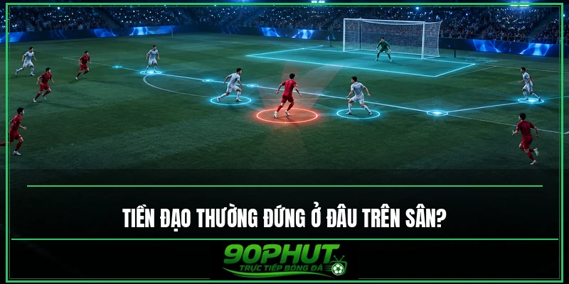 Tiền đạo thường đứng ở đâu trên sân Tiền đạo thường đứng ở đâu trên sân