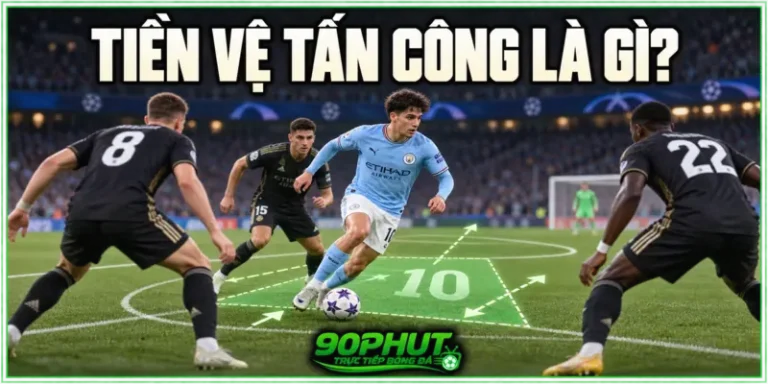 Tiền vệ tấn công là gì? Vai trò, kỹ năng và cách thi đấu