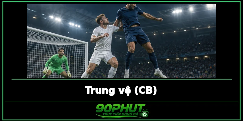 Trung vệ là những hậu vệ thi đấu ở trung tâm hàng phòng ngự Trung vệ là những hậu vệ thi đấu ở trung tâm hàng phòng ngự