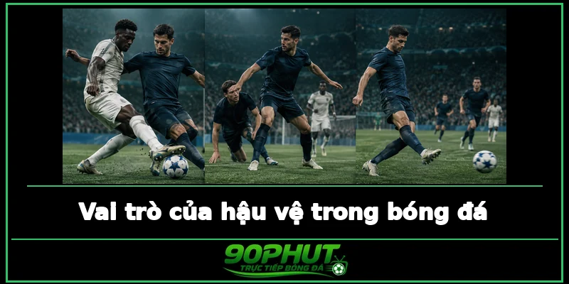Vai trò của hậu vệ trong bóng đá Vai trò của hậu vệ trong bóng đá