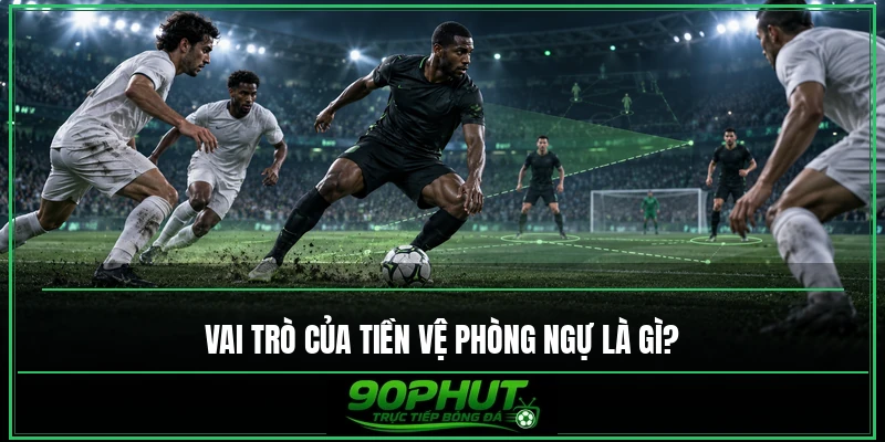Vai trò của tiền vệ phòng ngự là gì Vai trò của tiền vệ phòng ngự là gì