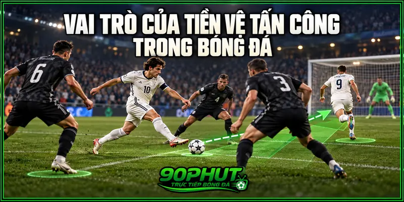 Vai trò của tiền vệ tấn công trong bóng đá