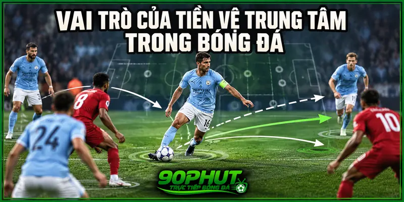 Vai trò của tiền vệ trung tâm trong bóng đá Vai trò của tiền vệ trung tâm trong bóng đá