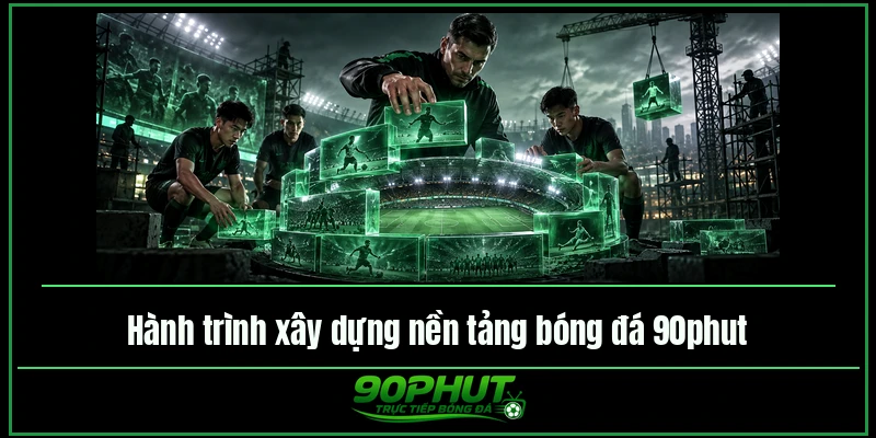 Hành trình xây dựng nền tảng bóng đá 90phut TV Hành trình xây dựng nền tảng bóng đá 90phut TV